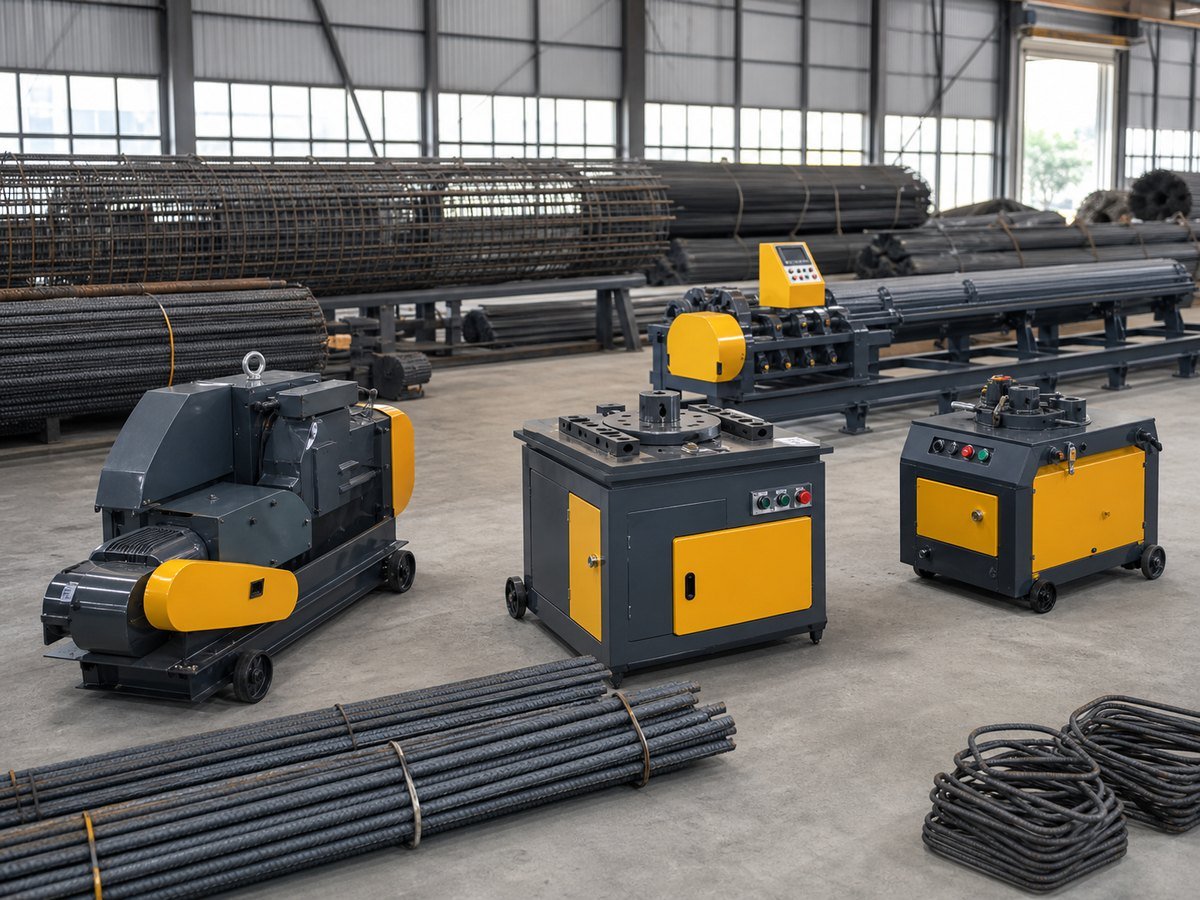 02 steel bar processing machinery