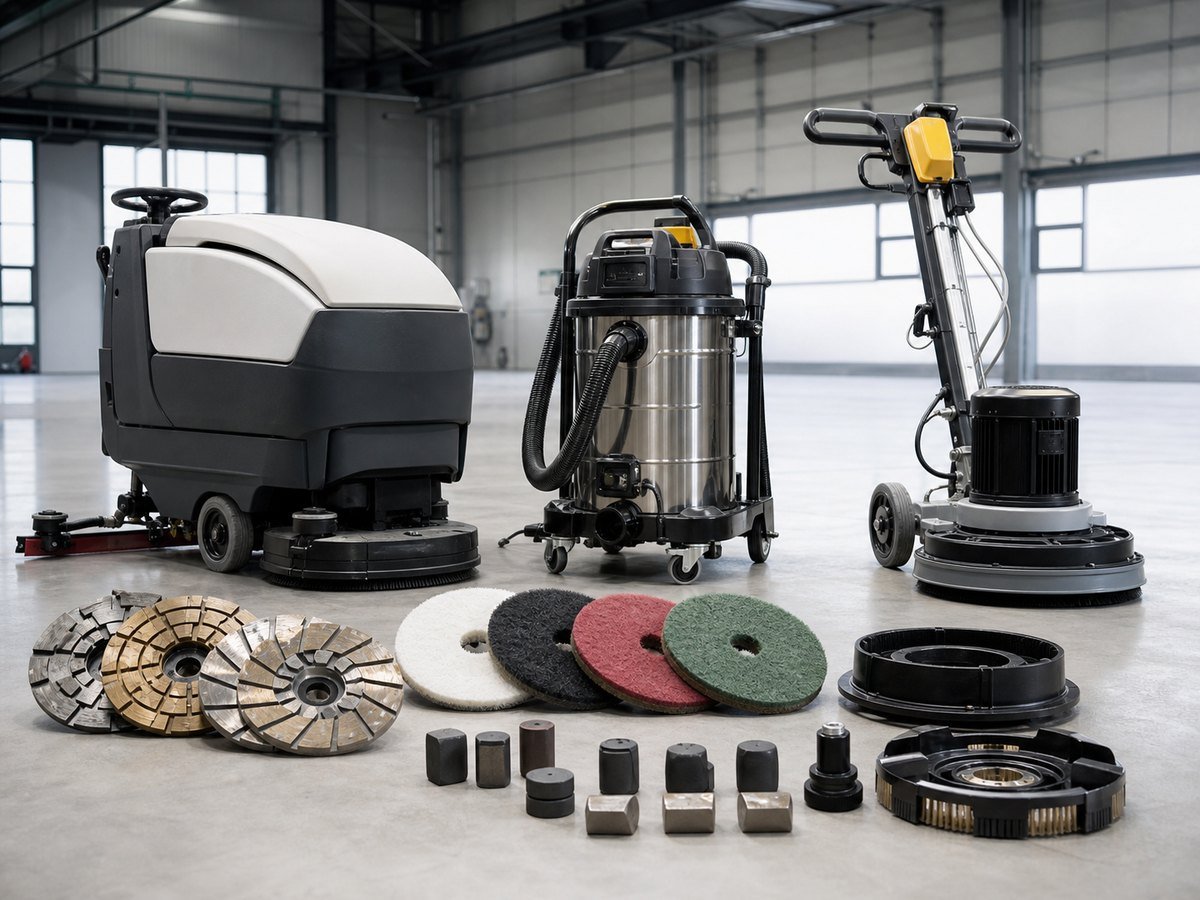 05 cleaning floor equipment