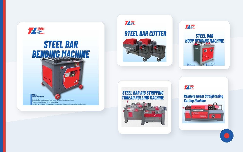 Steel Bar Processing Machinery product collage ??????????