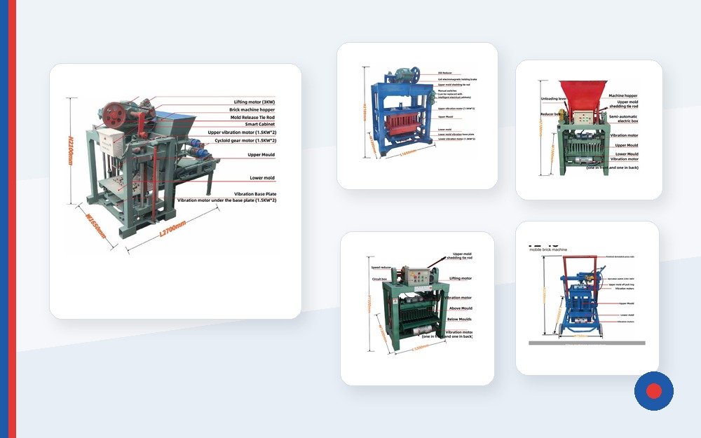 Building Materials Machinery product collage ??????????