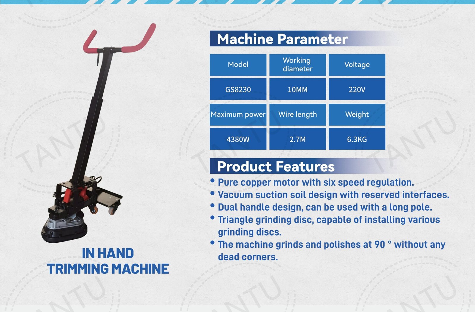 Handheld Floor Grinding Machine Parameters Handheld Floor Grinding Machine Parameters