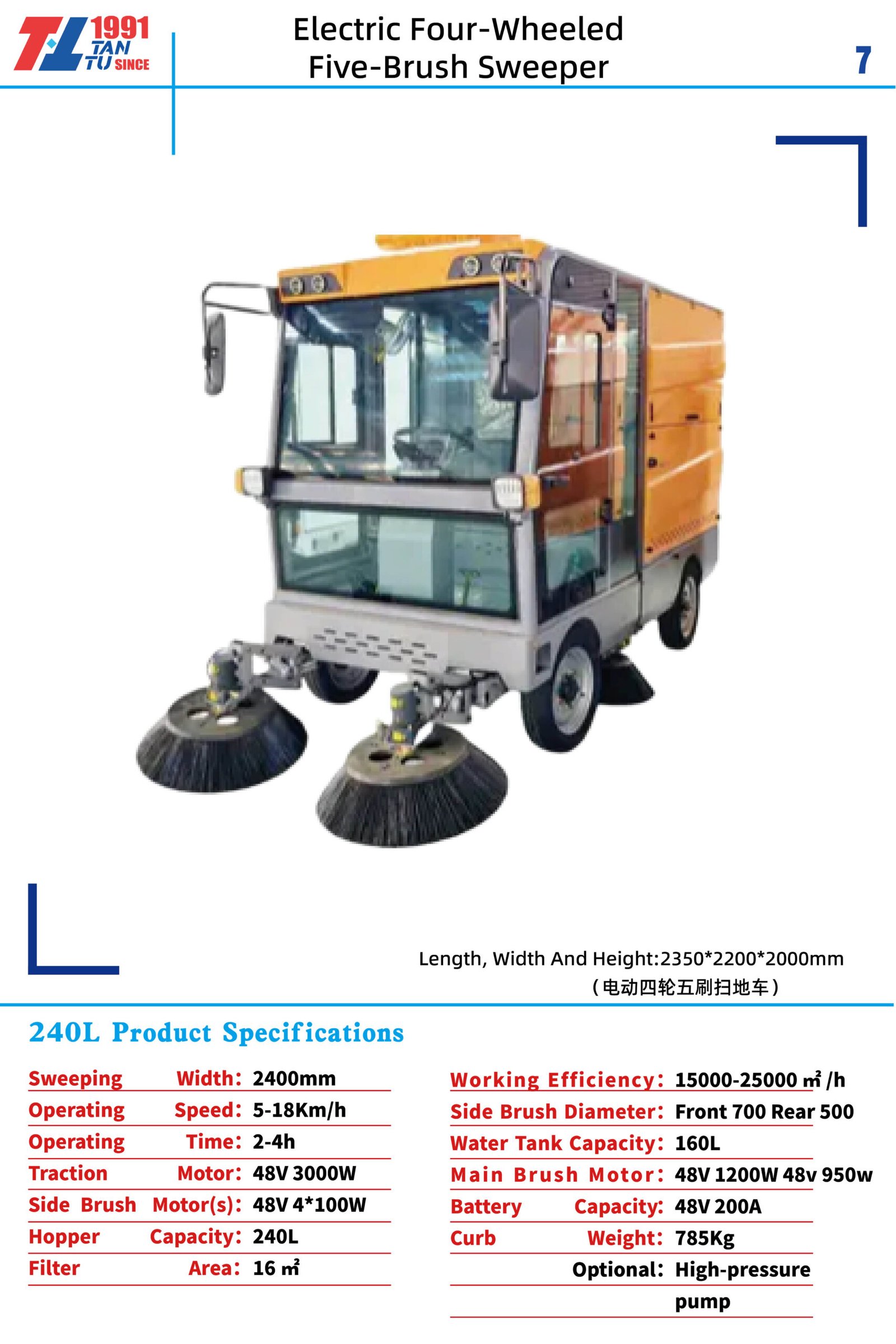 electric sweeper electric sweeper