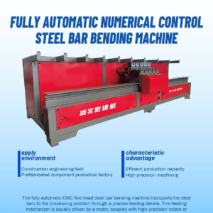 Fully Automatic Numerical Control Steel Bar Bending Machine