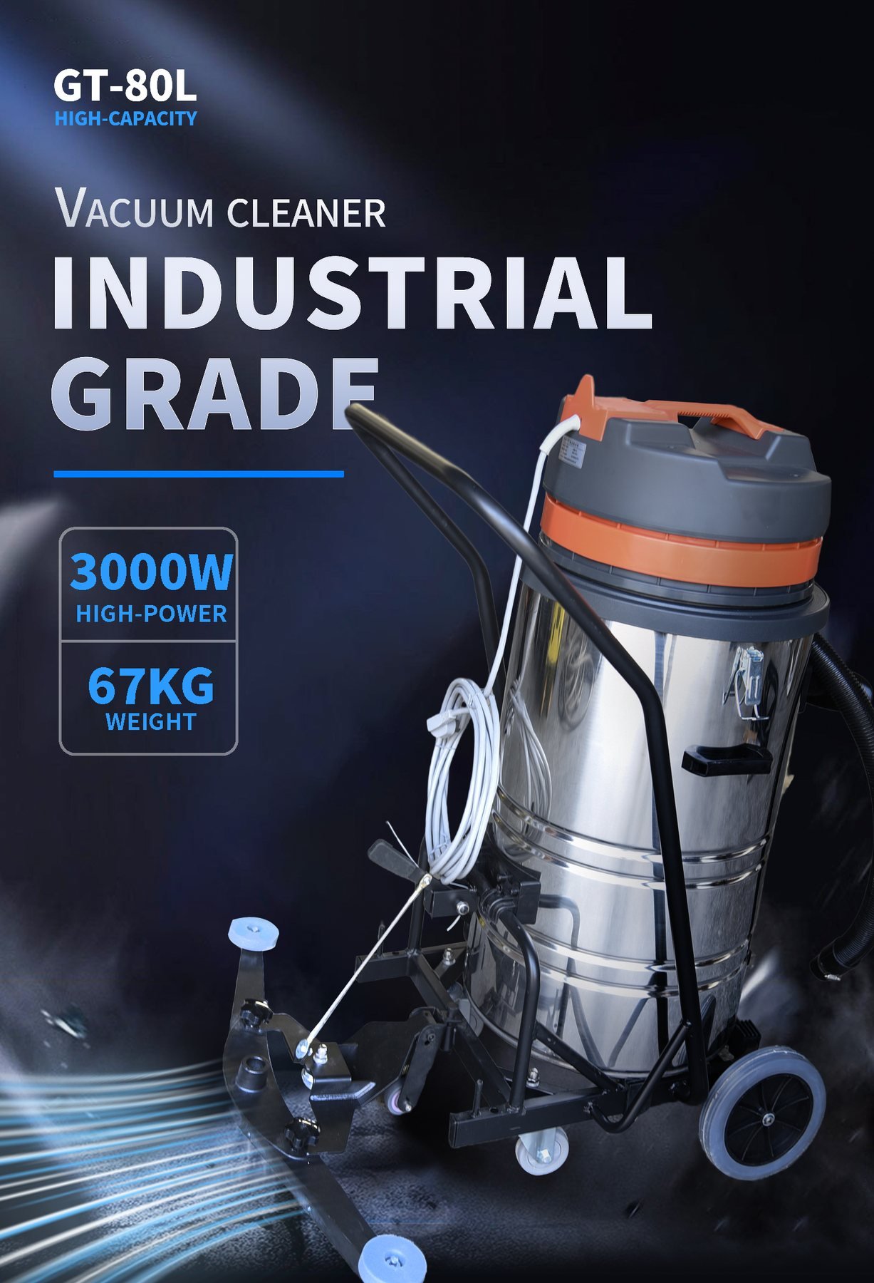 Industrial Vacuum Cleaner image 8 Industrial Vacuum Cleaner - GT-50 (1)