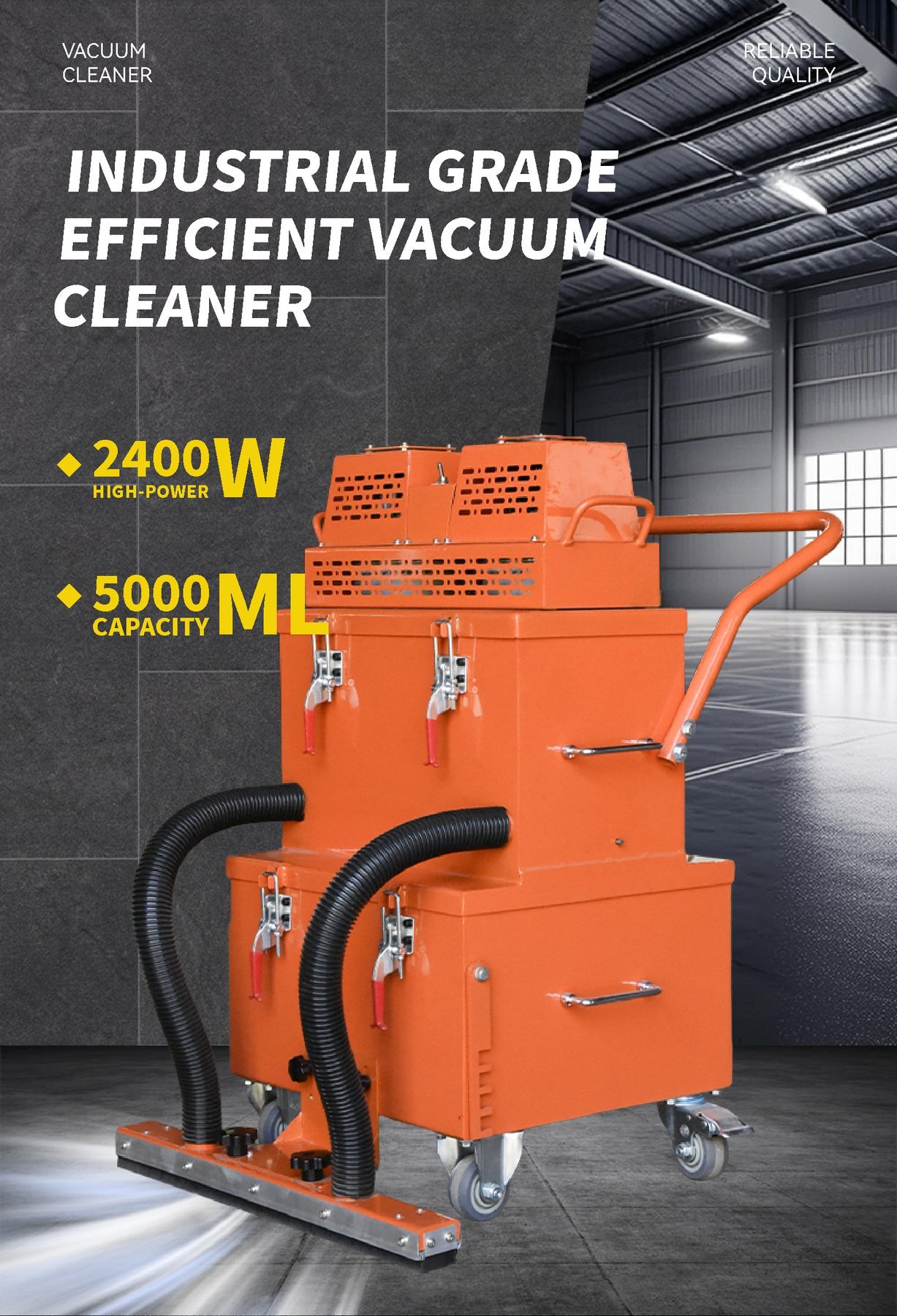 Industrial Vacuum Cleaner image 10 Industrial Vacuum Cleaner - GT-80L(吸水)