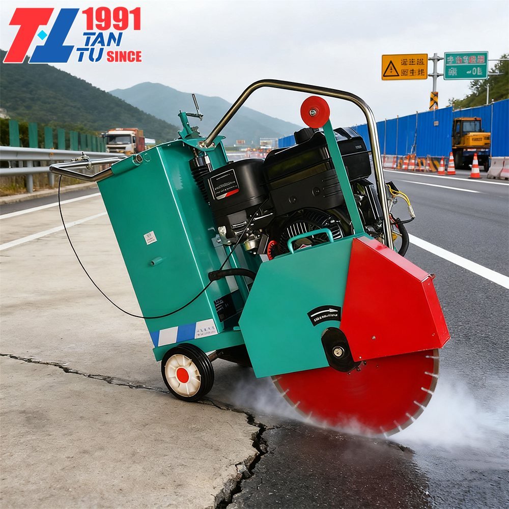Pavement Cutting Machine image 8 Pavement Cutting Machine - pavement cutting machine road work view