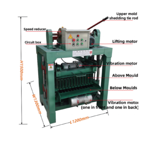 TT4-35B Semi-automatic brick machine - tt4-35b-semi-automatic-brick-machine-main-from-spec