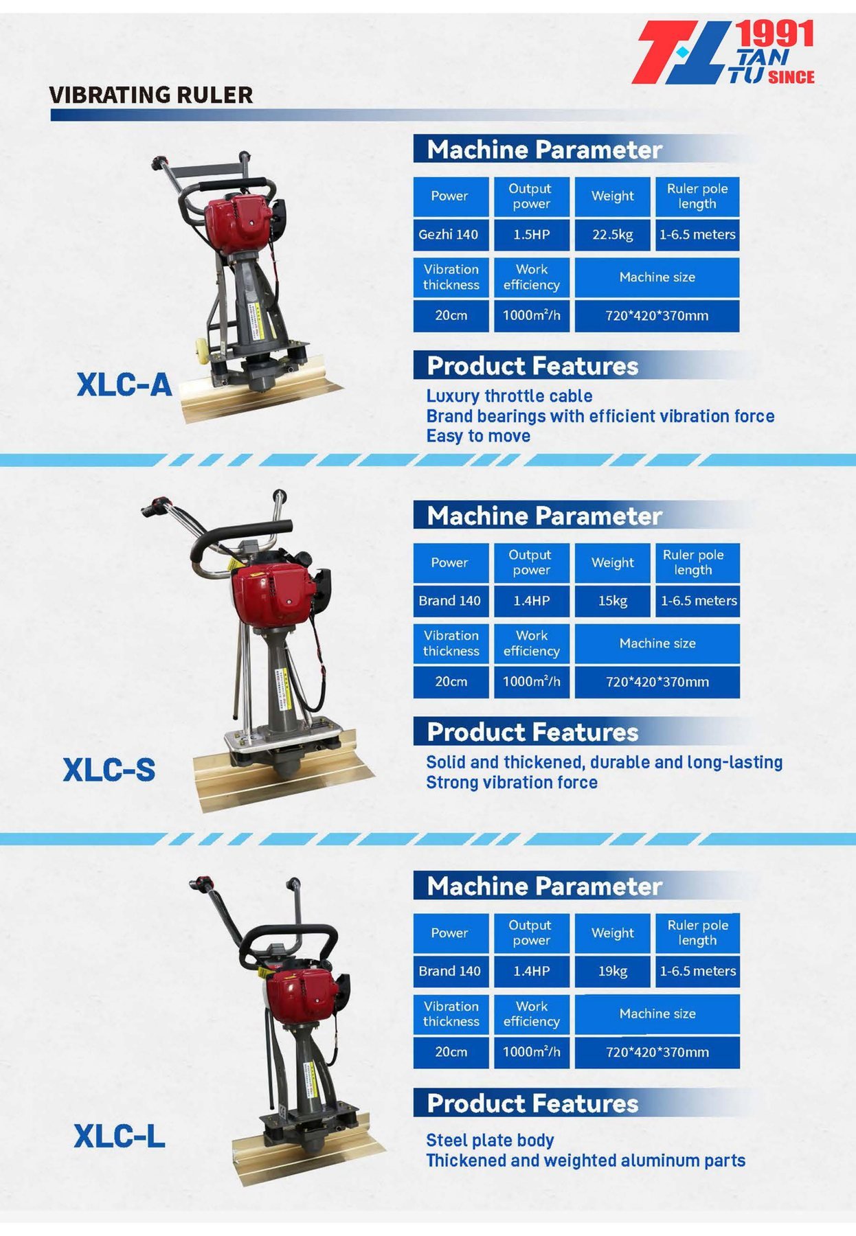Vibrating Ruler image 2 Vibrating Ruler - XLC vibrating ruler technical parameters